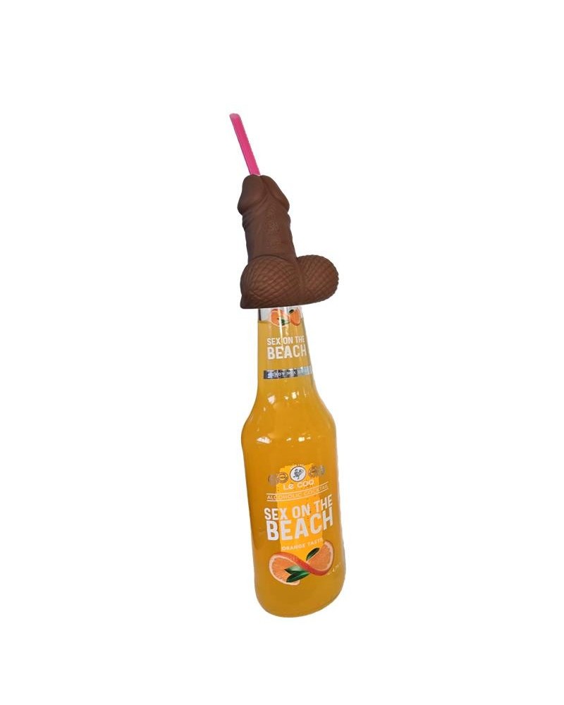 xxl penis-shaped straw for 360 ml bottle