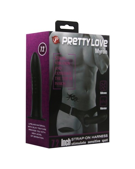 myron strap-on with vibrant dildo 7.2