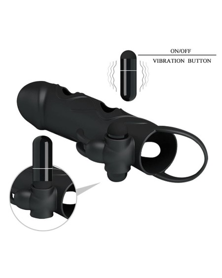 penis sleeve with vibration 5.5