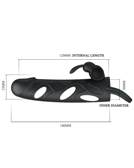 penis sleeve with vibration 5.5