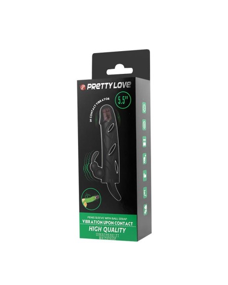 penis sleeve with vibration 5.5