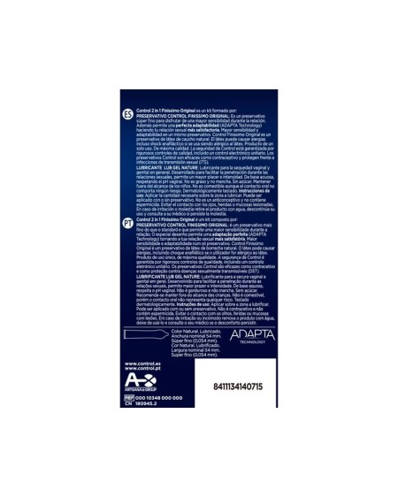 2 in 1 finissimo original 6 uds