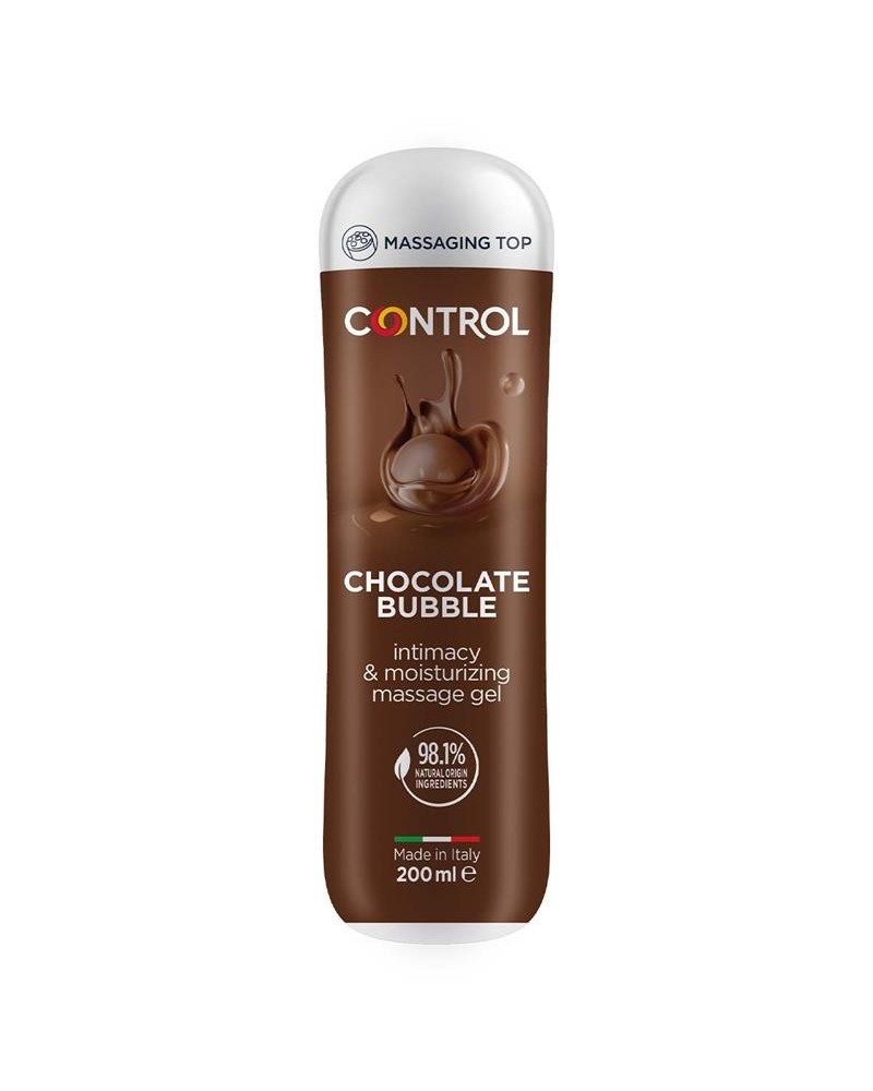 massage gel bubble chocolate 200 ml