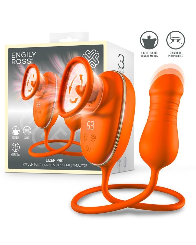 lizer pro oscillating tongue stimulator, vacuum pump, and thrusting...