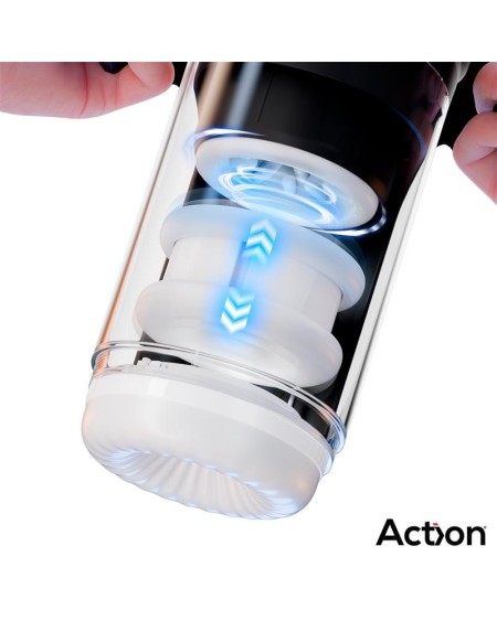 zyon advance automatic thrusting and rotating masturbator