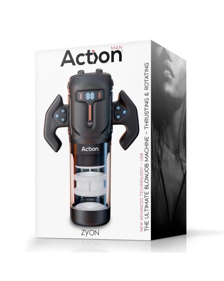 zyon advance automatic thrusting and rotating masturbator