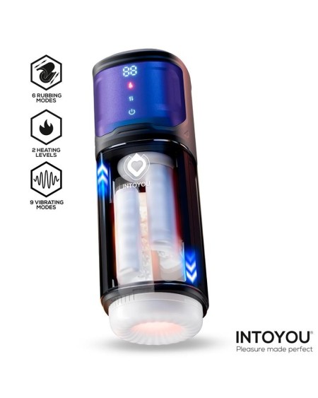 nextor advanced automatic masturbator with rubbing and heat function