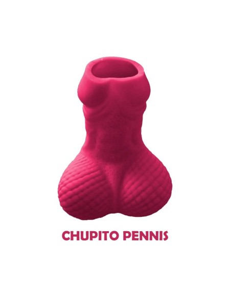 penis shaped shot glass fuchsia