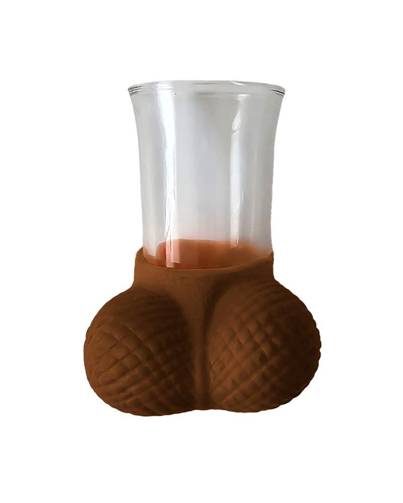 glass shot with balls