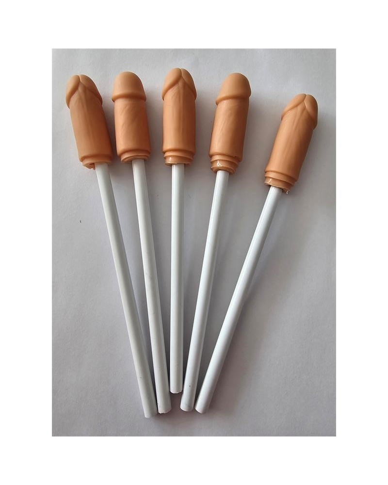 5 pens with a penis-shaped tip