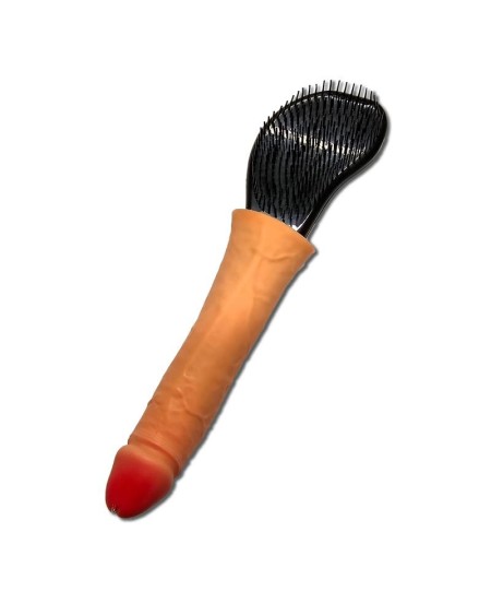 penis-shaped hair brush