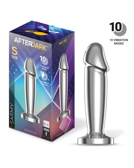 sarmy anal plug with vibration magnetic usb size s