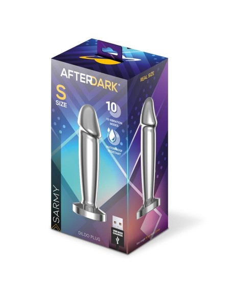 sarmy anal plug with vibration magnetic usb size s