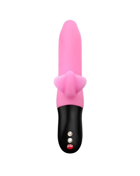 vibrator with thrusting bi stronic fusion candy rose