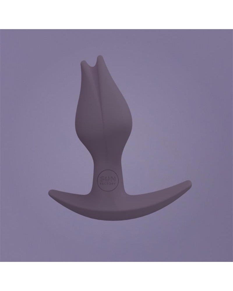 bootie fem female anal plug dark taupe