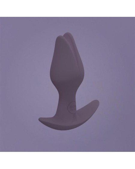 bootie fem female anal plug dark taupe