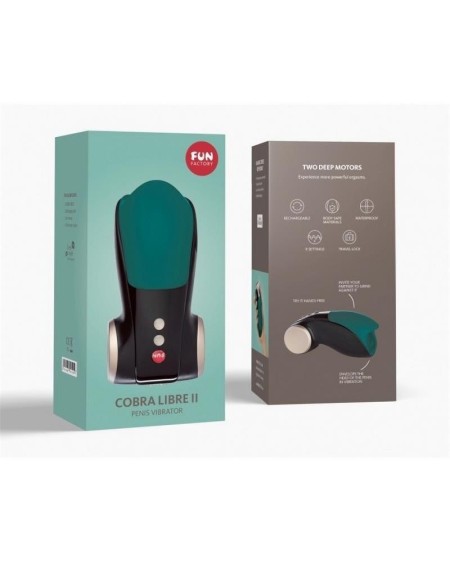 cobra libre ii penis head vibrator blackdeep sea blue