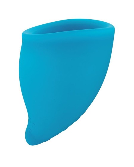 fun cup menstrual cup size a turquoise