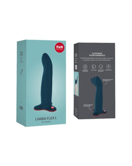 limba flex dildo size l velvet blue