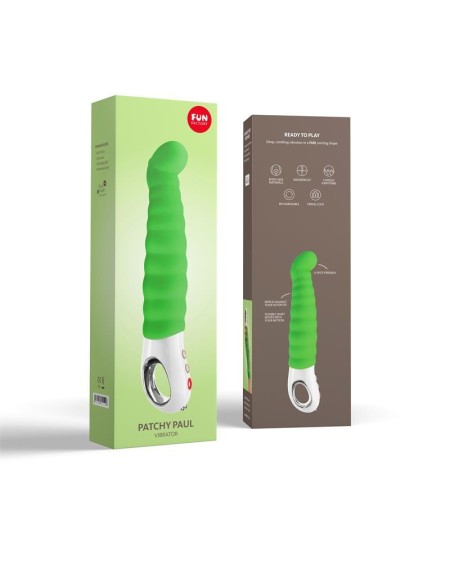 patchy paul g-spot vibrator fresh green