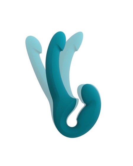 share lite double dildo deep sea blue