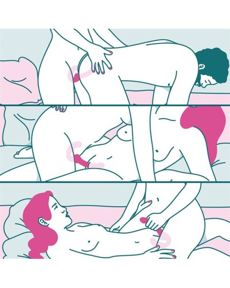 share lite double dildo deep sea blue