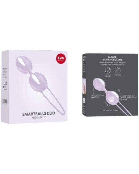 smartballs duo kegel balls whitepastel lilac