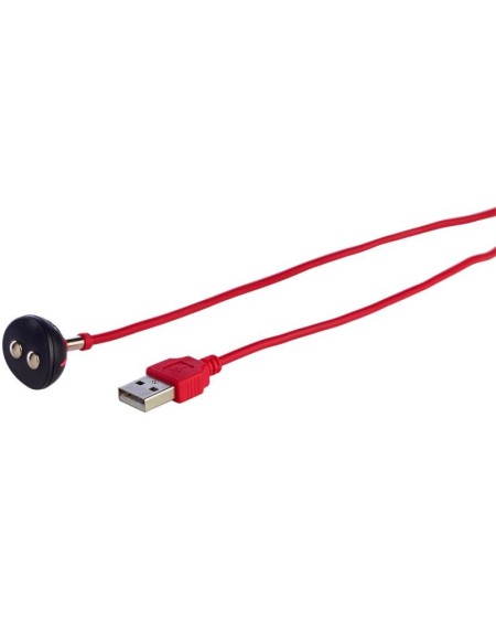 usb magnetic charger red
