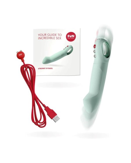 vibrator with movement stronic g forte sage green