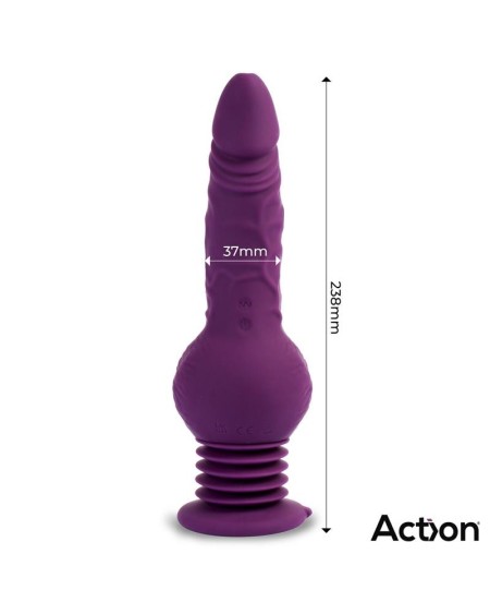 booster ultra jet thruster vibrator with powerfull ventouse cup