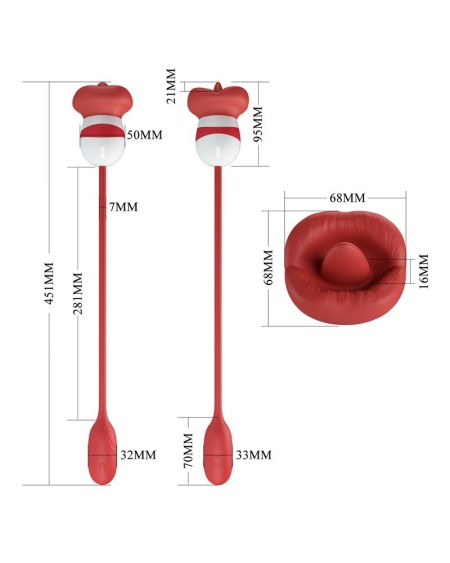aliyah dual ended stimulator silicone