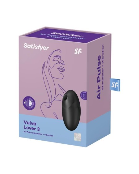 vulva lover 3 clitoris sucker noir