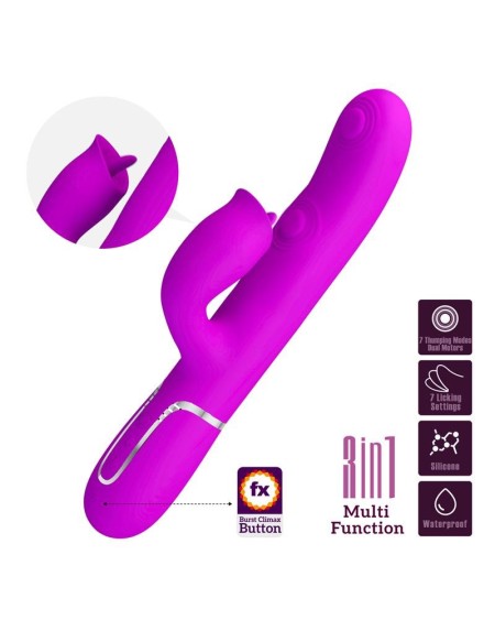 gigi vibrator licking and thumping fuchsia