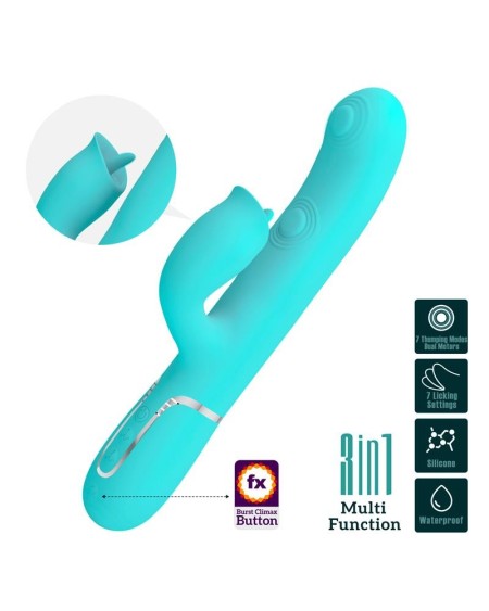 gigi vibrator licking and thumping turquoise