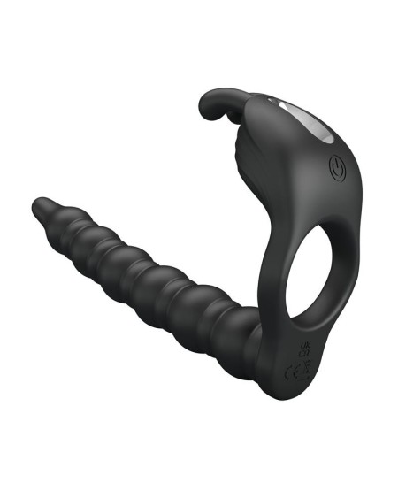 blackney cock ring vibrator plug silicone