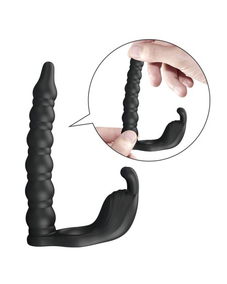 blackney cock ring vibrator plug silicone