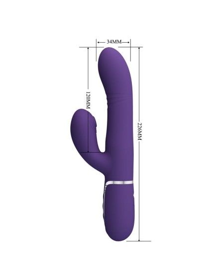 mariana vibrator 4 in 1 silicone violet