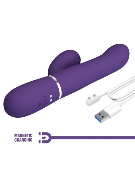 mariana vibrator 4 in 1 silicone violet