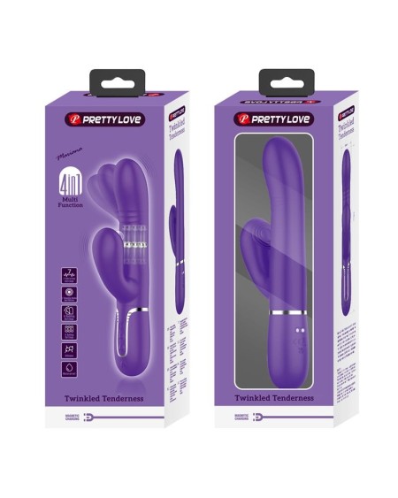 mariana vibrator 4 in 1 silicone violet