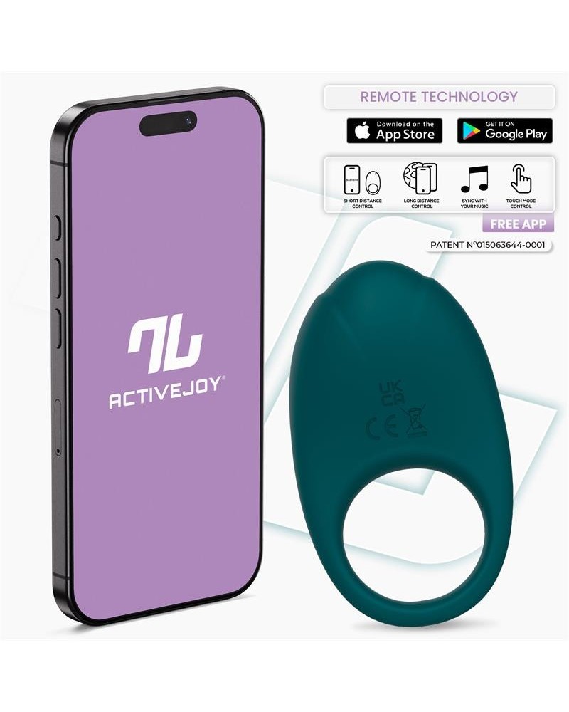 ringo vibrant ring with app unibody green