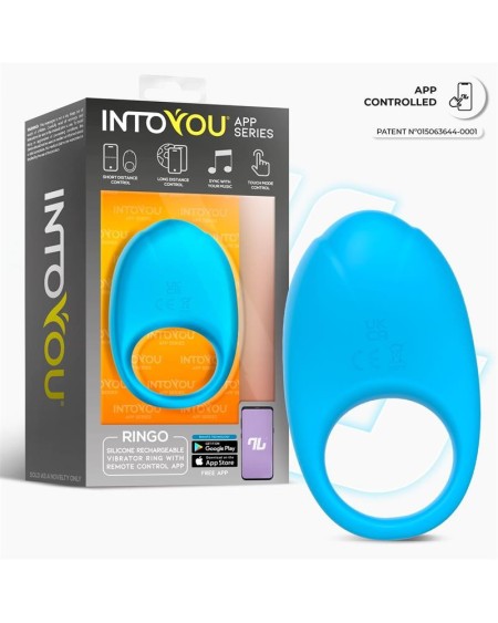 ringo vibrant ring with app unibody blue