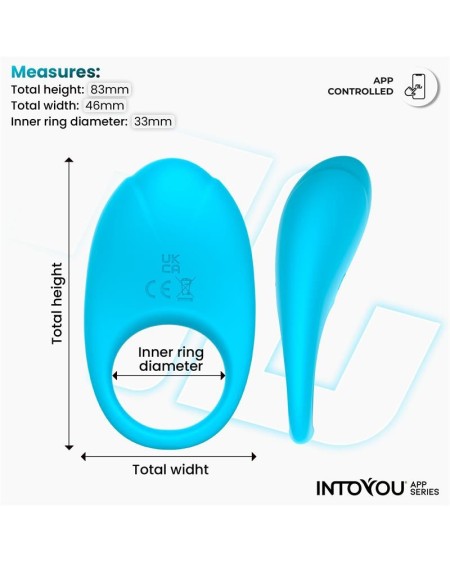 ringo vibrant ring with app unibody blue