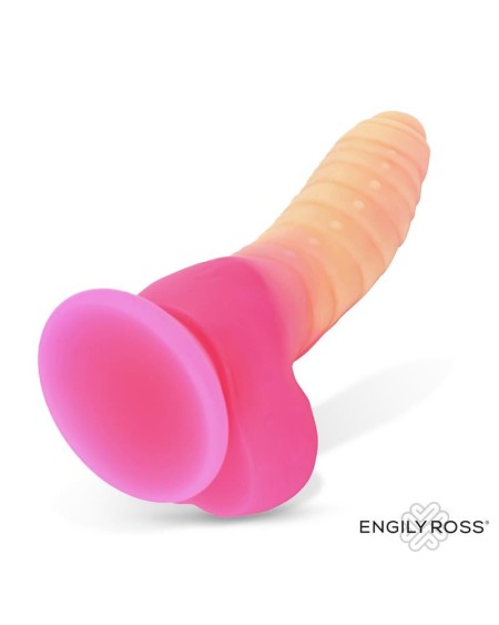 scalidor luminiscent unicorn liquid silicone dildo 18 cm