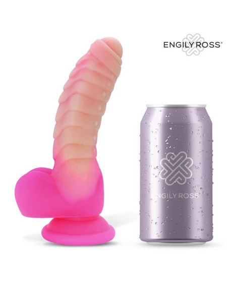 scalidor luminiscent unicorn liquid silicone dildo 18 cm