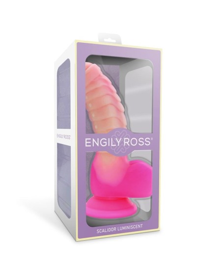 scalidor luminiscent unicorn liquid silicone dildo 18 cm