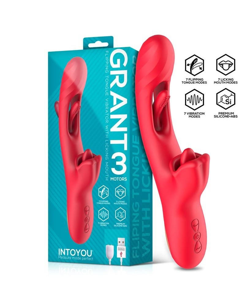 grant flipping tongue with 360o licking mouth vibrator