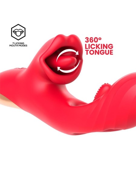 grant flipping tongue with 360o licking mouth vibrator
