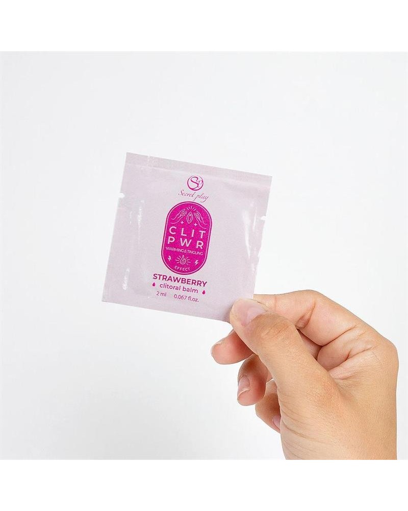 clitoral power strawberry balm sachet 2 ml
