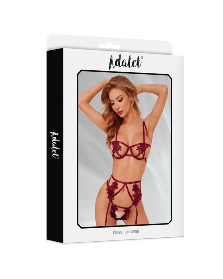 amber 3 pieces set red