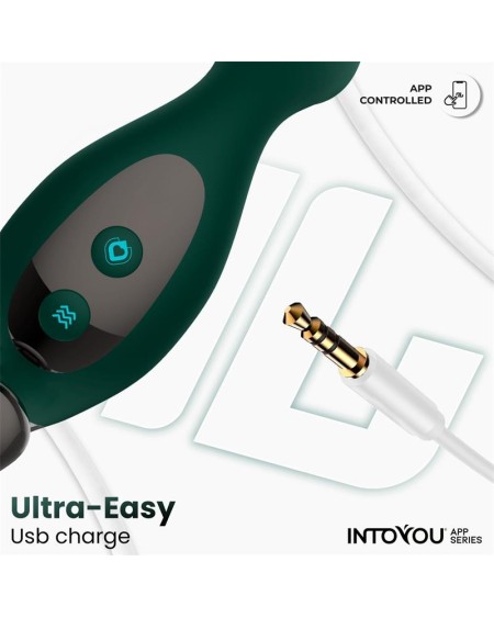 greeny prostate massager with finger wiggling and app